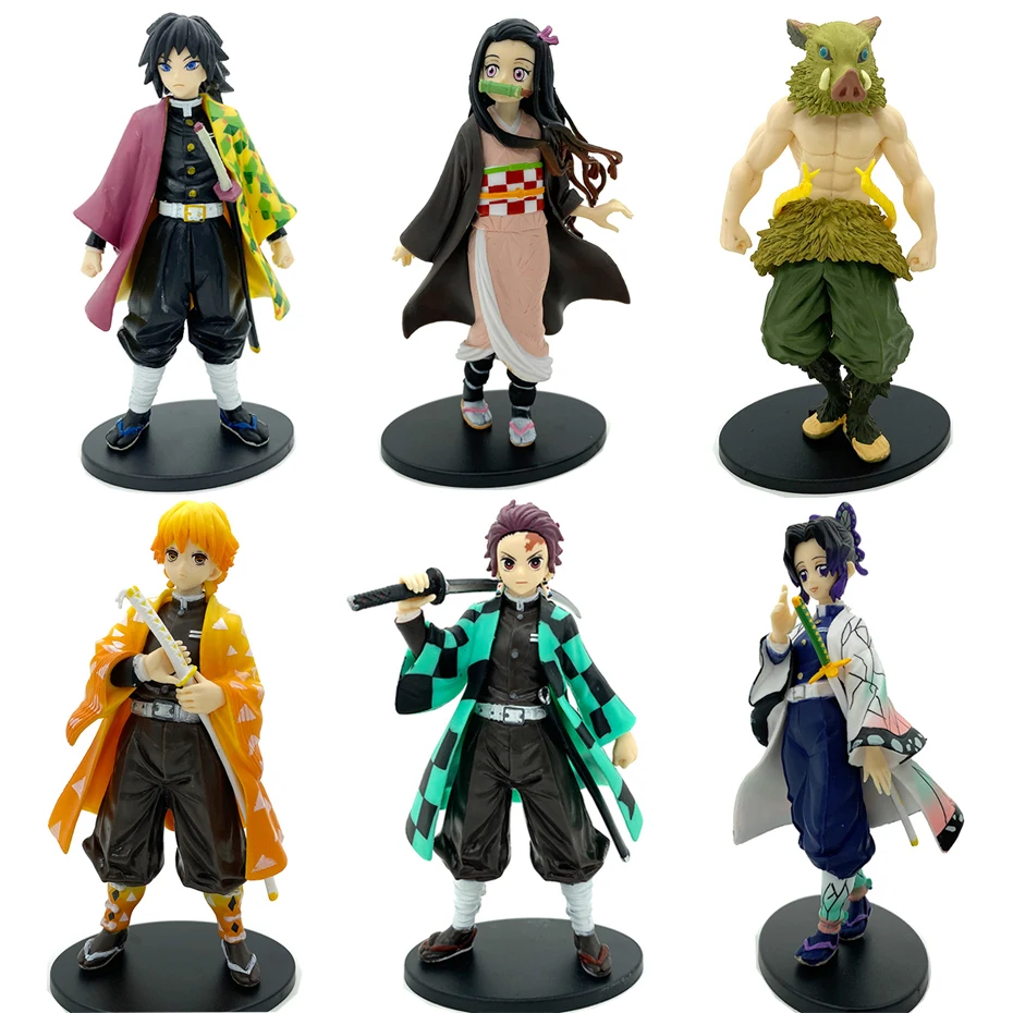 Demon Slayer Kimetsu no Yaiba Figure Tomioka Giyuu Hashibira Inosuke Kamado Tanjirou Nezuko Zenitsu Figurine anime Action figure
Demon Slayer Kimetsu no Yaiba Figure Tomioka Giyuu Hashibira Inosuke Kamado Tanjirou Nezuko Zenitsu Figurine anime Action figure
