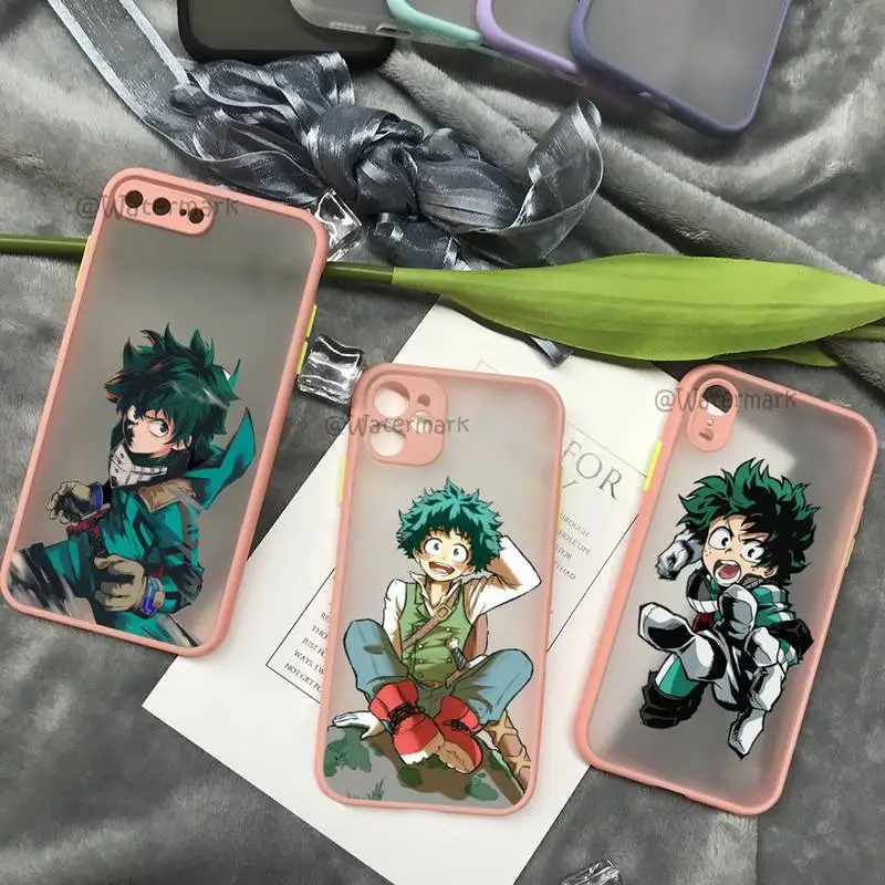 Deku Izuku Midoriya My Hero Academia Phone Case For IPhone 12 11 Pro Xs Max X Xr 8 7 Plus Pink Matte Translucent Cover
Deku Izuku Midoriya My Hero Academia Phone Case For IPhone 12 11 Pro Xs Max X Xr 8 7 Plus Pink Matte Translucent Cover
