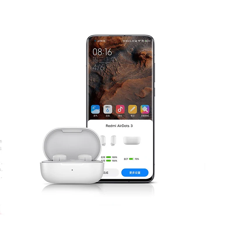Оригинальные беспроводные наушники Xiaomi Redmi AirDots 3 с поддержкой быстрой зарядки