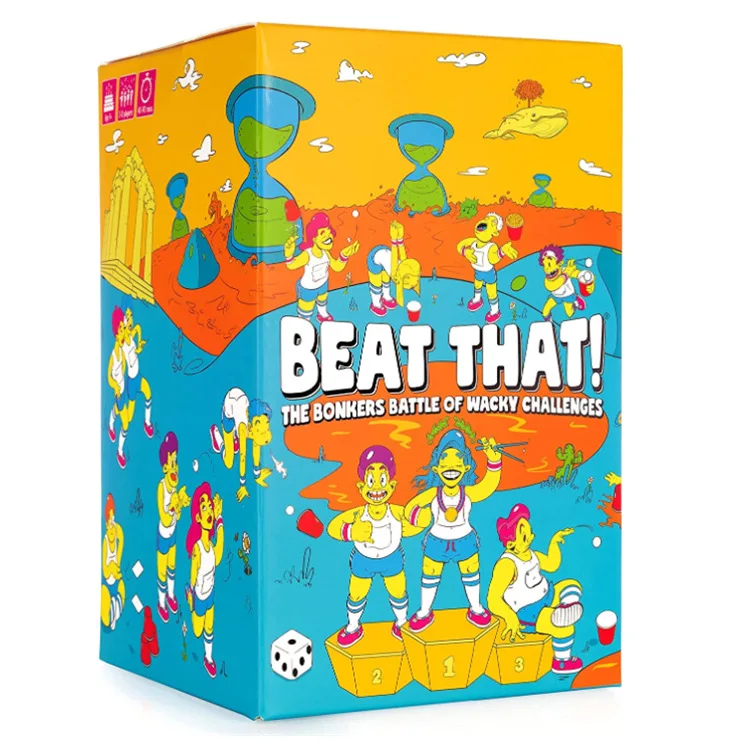 Новинка 2021, настольная игра, настольная игра с надписью «Beat That The Bonkers», «Battle Of Wacky Problems», настольные игры для вечерние и взрослых 
Новинка 2021, настольная игра, настольная игра с надписью «Beat That The Bonkers», «Battle Of Wacky Problems», настольные игры для вечерние и взрослых
