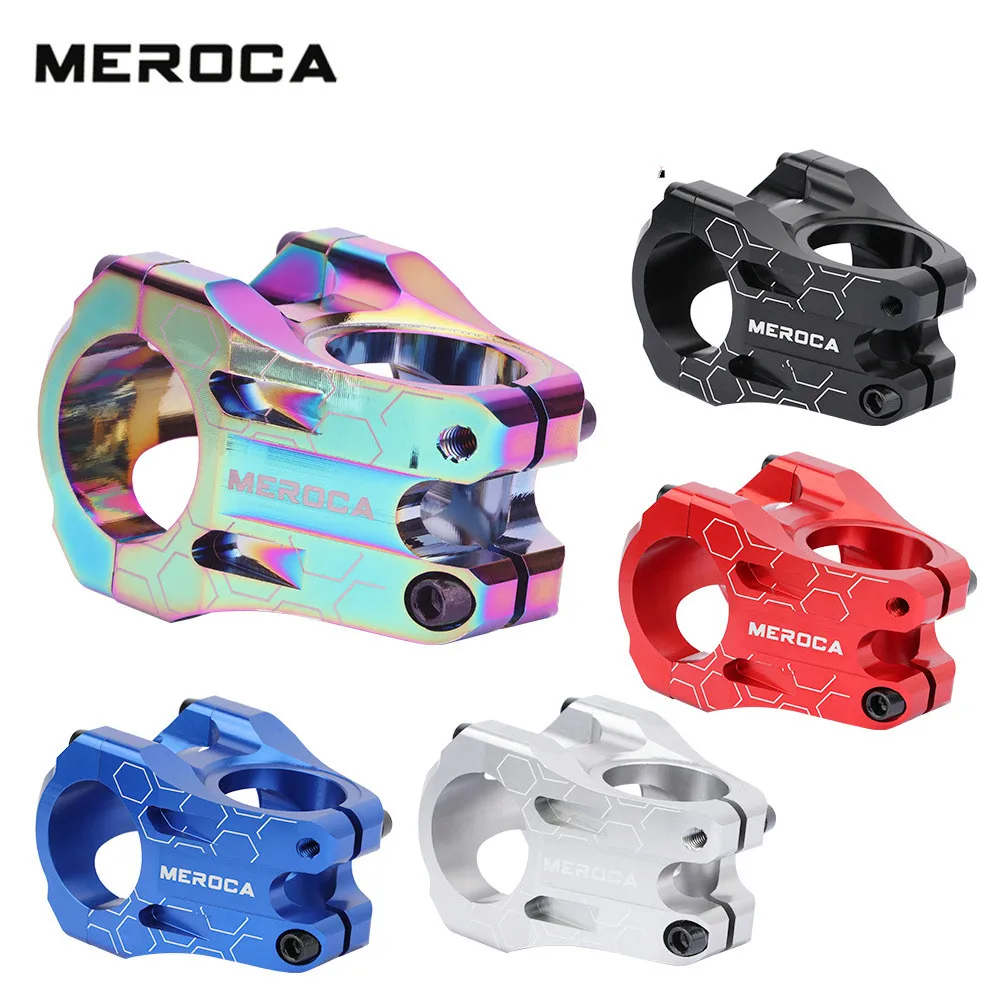 MEROCA MTB Stem 31.8x45mm Handlebar Stem Ultralight 129g CNC Aluminum Alloy High-strength FR AM Mountain/Road Bike Stem
MEROCA MTB Stem 31.8x45mm Handlebar Stem Ultralight 129g CNC Aluminum Alloy High-strength FR AM Mountain/Road Bike Stem