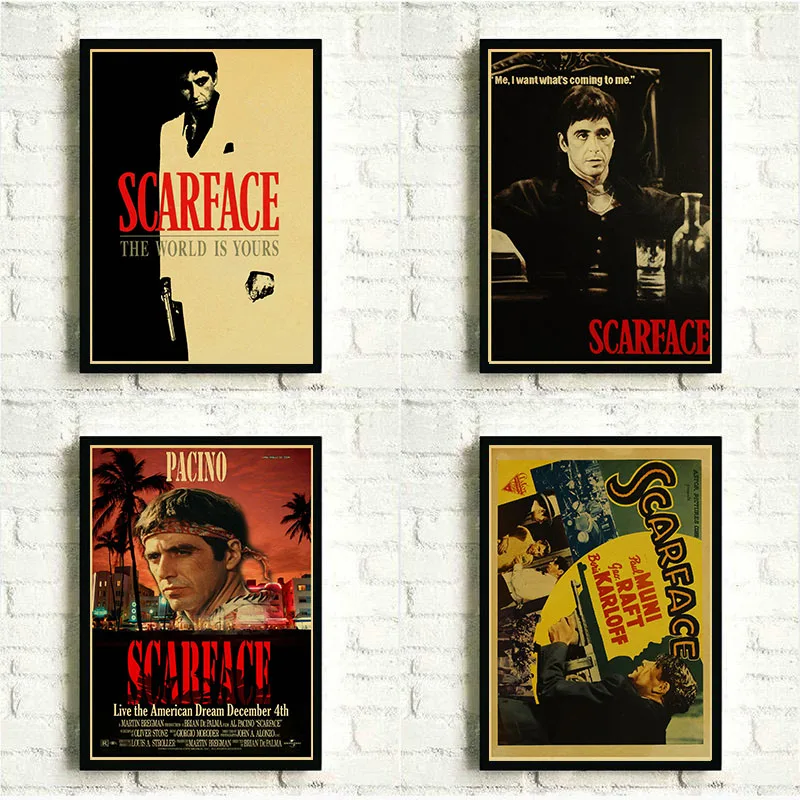 Retro Movie Posters Wall Poster Painting Vintage Kraft Paper Print for Home Bar Cafe Wall Art Decorative
Retro Movie Posters Wall Poster Painting Vintage Kraft Paper Print for Home Bar Cafe Wall Art Decorative