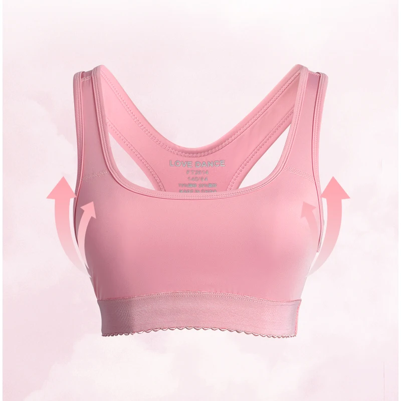 Girls Dance Sports Underwear Tops Teen Women No-steel Ring Lingerie Bra Wrapped Chest
Girls Dance Sports Underwear Tops Teen Women No-steel Ring Lingerie Bra Wrapped Chest