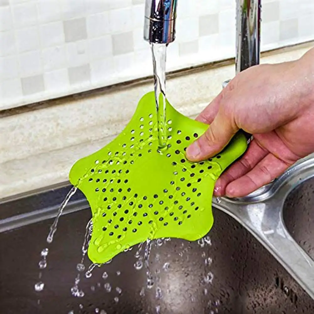 Five-Pointed Star Kitchen Shower Anti-Clogging Floor Drain Kitchen Sink Strainer Bathroom Shower Stopper Trap Filter for Kitchen
Five-Pointed Star Kitchen Shower Anti-Clogging Floor Drain Kitchen Sink Strainer Bathroom Shower Stopper Trap Filter for Kitchen