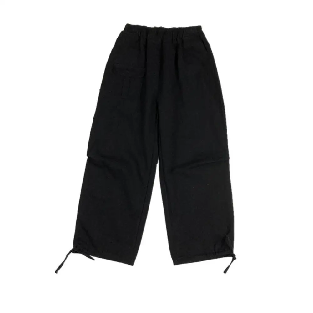 Men Sport Pants Sweatpants Pockets Ankle Tied Long Pants Loose Trousers Spring Black Men's Hip pop style Cargo Pant
Men Sport Pants Sweatpants Pockets Ankle Tied Long Pants Loose Trousers Spring Black Men's Hip pop style Cargo Pant