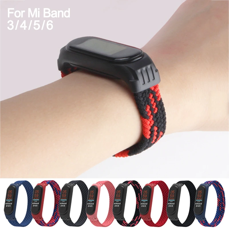 Удобный Плетеный ремешок для часов Mi band 5, нейлоновый браслет Solo Loop, браслет для xiaomi Mi band 4 3 6, ремешок для часов
Удобный Плетеный ремешок для часов Mi band 5, нейлоновый браслет Solo Loop, браслет для xiaomi Mi band 4 3 6, ремешок для часов