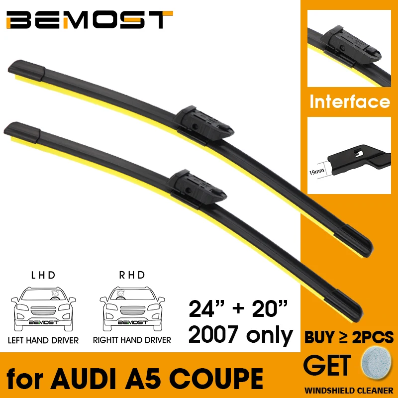 Car Wiper Blade Front Window Windshield Rubber Silicon Refill Wiper For Audi A5 Coupe 2007 Only LHD/RHD 24"+20" Car Accessories
Car Wiper Blade Front Window Windshield Rubber Silicon Refill Wiper For Audi A5 Coupe 2007 Only LHD/RHD 24"+20" Car Accessories