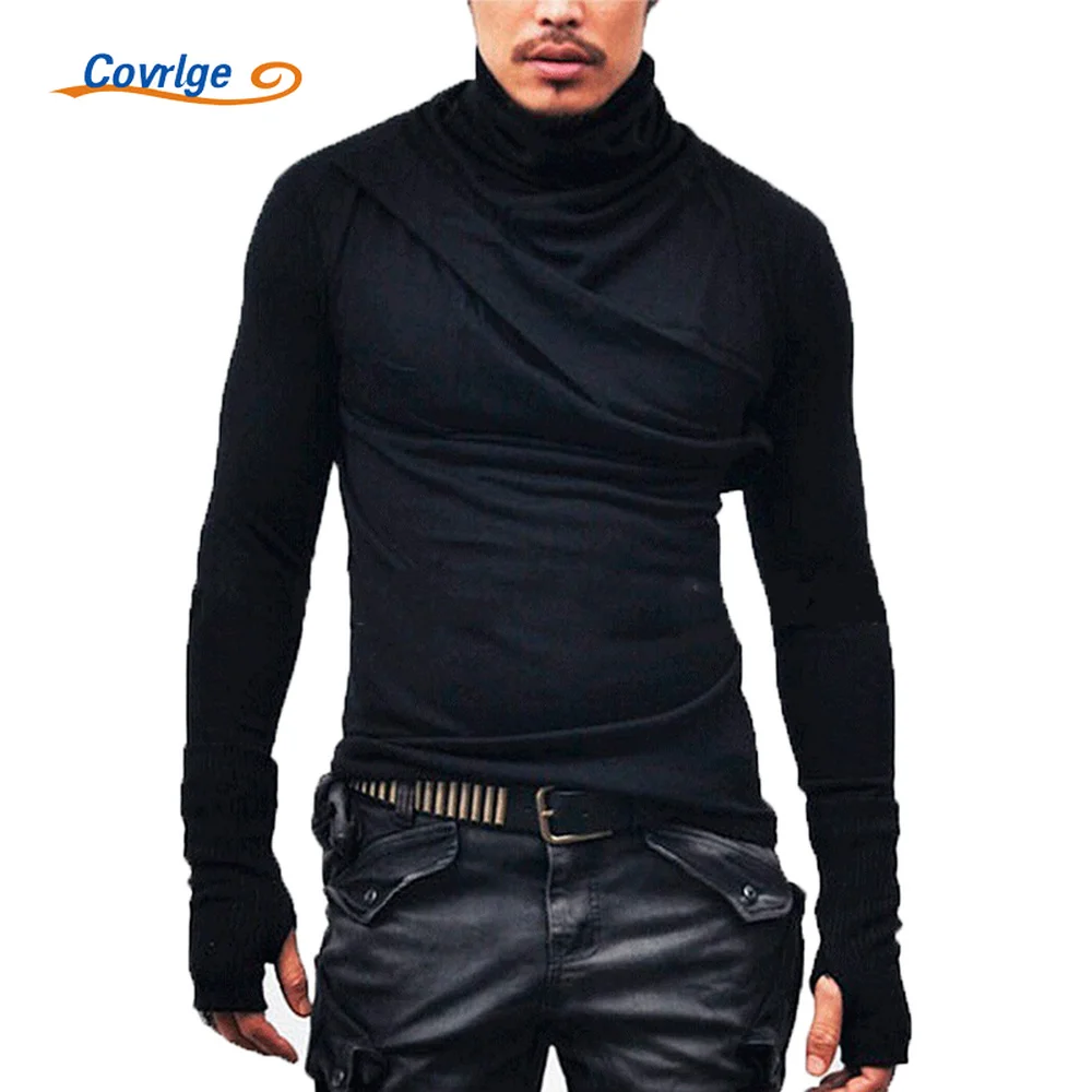 Covrlge T-shirt Men's Cotton Long Sleeve Men's Top Gloved Sleeves T-shirt Fit Slim Solid Color Shirts Streetwear Male MTL127
Covrlge T-shirt Men's Cotton Long Sleeve Men's Top Gloved Sleeves T-shirt Fit Slim Solid Color Shirts Streetwear Male MTL127