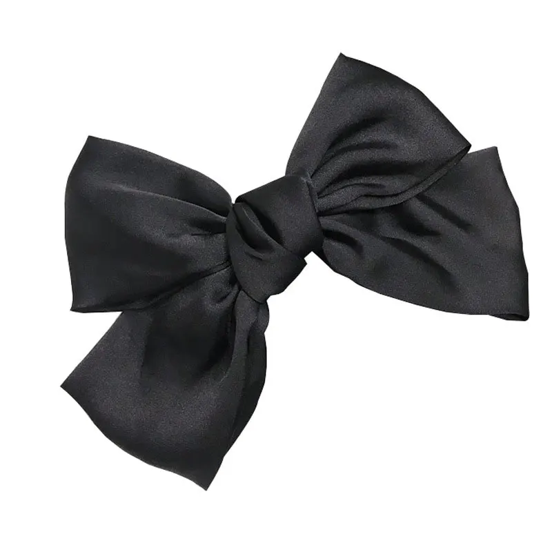 New Spring Summer Satin Chiffon Oversized Bow Hairpin For Women Girls Headwear Horizontal clip Sweet hair Accessories
New Spring Summer Satin Chiffon Oversized Bow Hairpin For Women Girls Headwear Horizontal clip Sweet hair Accessories