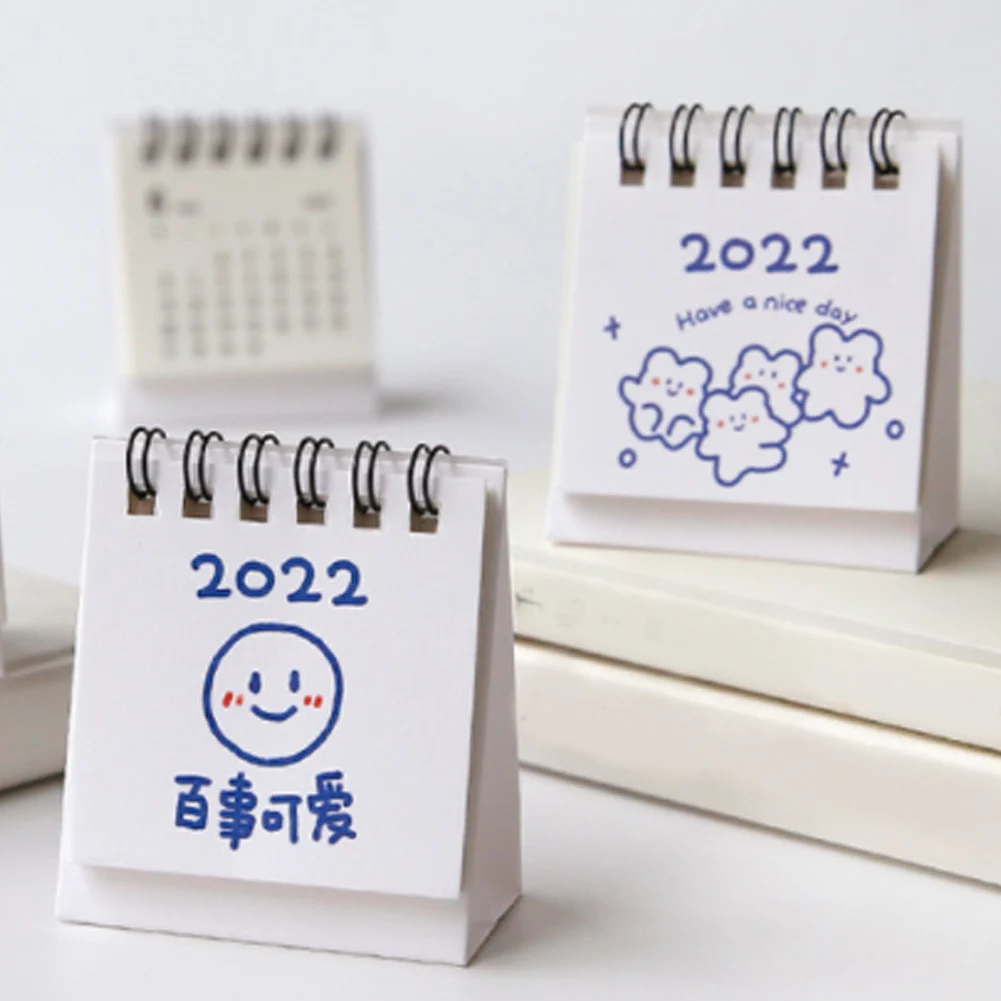 1PC 2022 Cute Creative Mini Desk Calendar Decoration Stationery School Supplies Dropshipping New
1PC 2022 Cute Creative Mini Desk Calendar Decoration Stationery School Supplies Dropshipping New