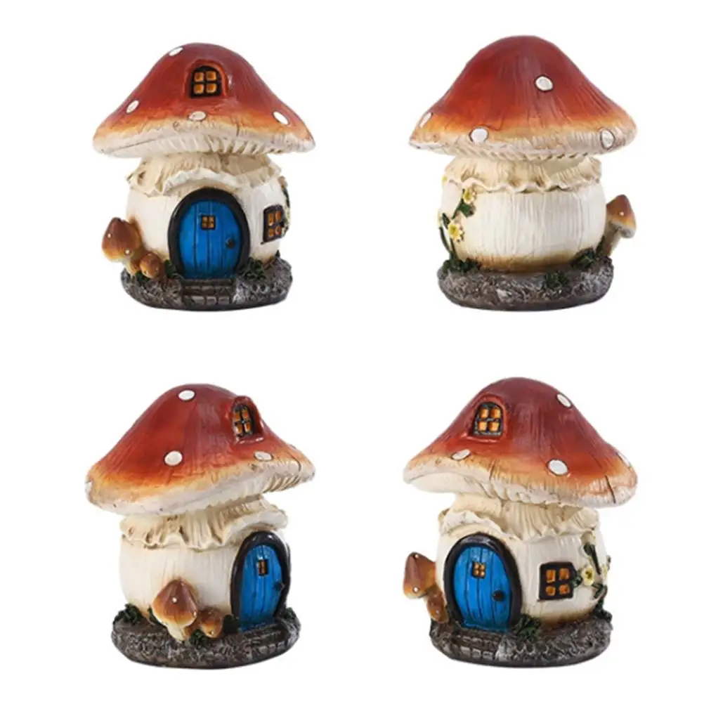 House Mushrooms Craft Figurine Plant Pot Garden Ornament Miniature Fairy Garden Decor DIY Resin Castle Gift Decoration Sculpture
House Mushrooms Craft Figurine Plant Pot Garden Ornament Miniature Fairy Garden Decor DIY Resin Castle Gift Decoration Sculpture