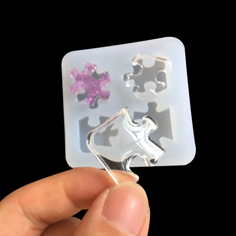Puzzle Resin Earring Silicone Mold Resin Molds for Jewelry Making DIY Jigsaw Resin Jewelry Pendant Necklace Mold Resin Art
Puzzle Resin Earring Silicone Mold Resin Molds for Jewelry Making DIY Jigsaw Resin Jewelry Pendant Necklace Mold Resin Art