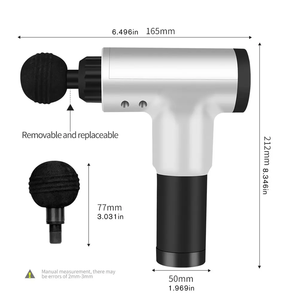 Physiotherapy Muscle Massage Gun Deep Relaxation Massage Equipment Health Massage High Frequency Vibration Impact Fascial Gun
Physiotherapy Muscle Massage Gun Deep Relaxation Massage Equipment Health Massage High Frequency Vibration Impact Fascial Gun