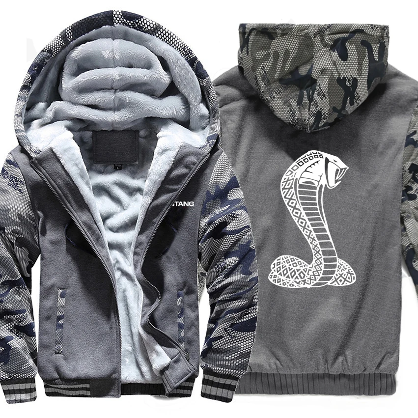 Shelby Cobra Hoodies Winter Camouflage Sleeve Jacket Men Fleece Ford Mustang Sweatshirts
Shelby Cobra Hoodies Winter Camouflage Sleeve Jacket Men Fleece Ford Mustang Sweatshirts