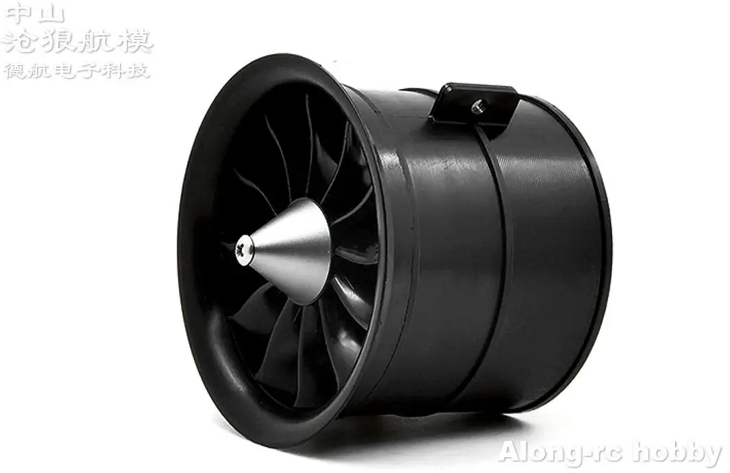 Бесплатная доставка QX CW/CCW 70 мм EDF 12 лопастей вентилятора 6S 3300g тяги опережают