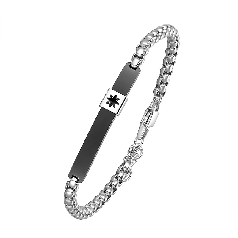 Новые популярные браслеты звезда из нержавеющей стали регулируемые цепи браслет-держатель
Новые популярные браслеты звезда из нержавеющей стали регулируемые цепи браслет-держатель