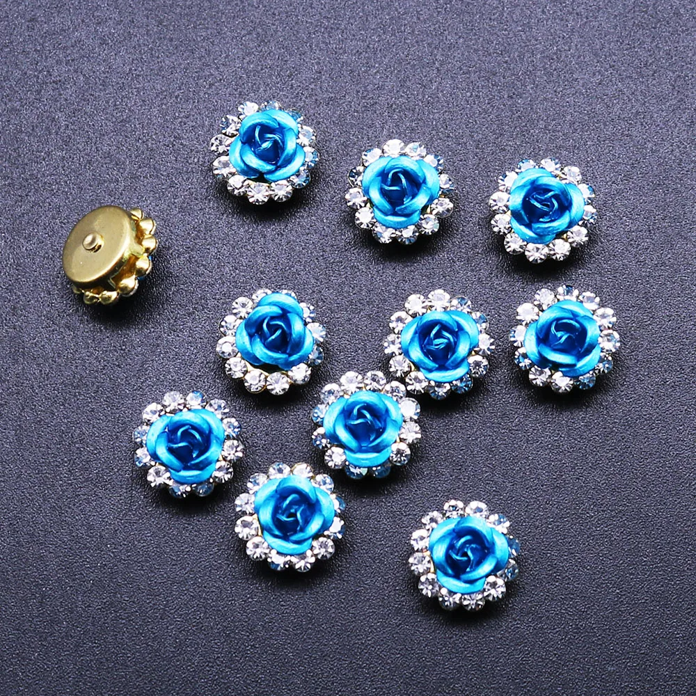 Rose flower rhinestone sparkling crystal glass stone trim steel bottom non-thermosetting sewing clothes rhinestone SZ-143
Rose flower rhinestone sparkling crystal glass stone trim steel bottom non-thermosetting sewing clothes rhinestone SZ-143