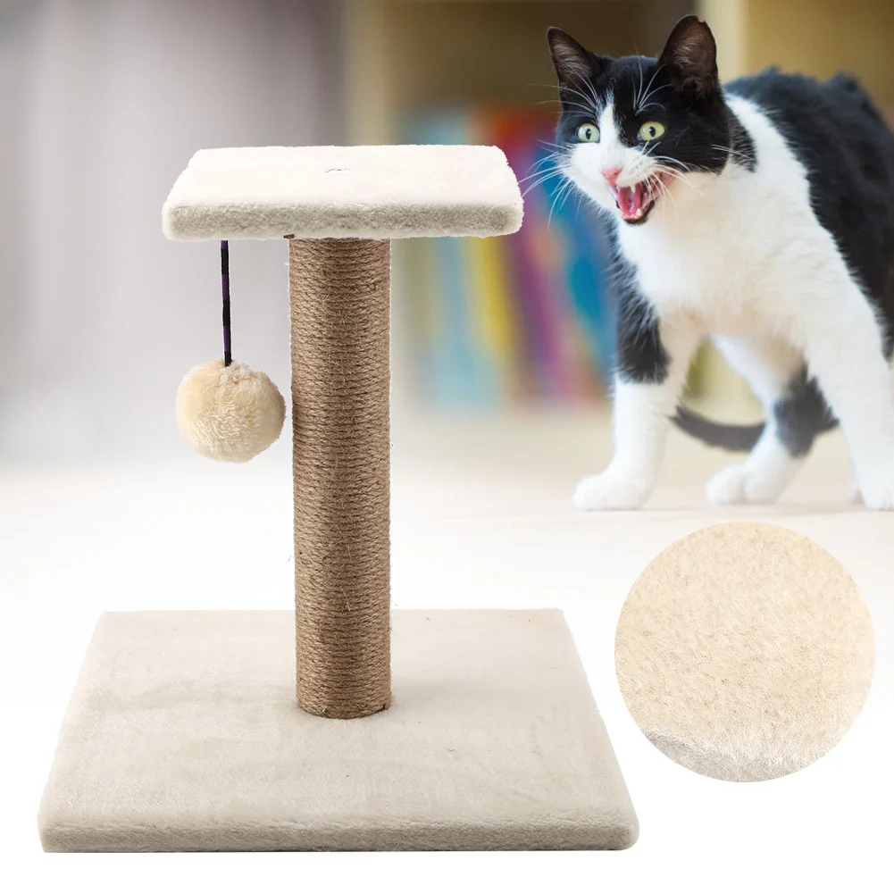 DIY Pet Cat Tree Rope Swing Ball Scratching Post Climbing Frame Diy Assembled Interesting Cat Toys Cat Furniture
DIY Pet Cat Tree Rope Swing Ball Scratching Post Climbing Frame Diy Assembled Interesting Cat Toys Cat Furniture