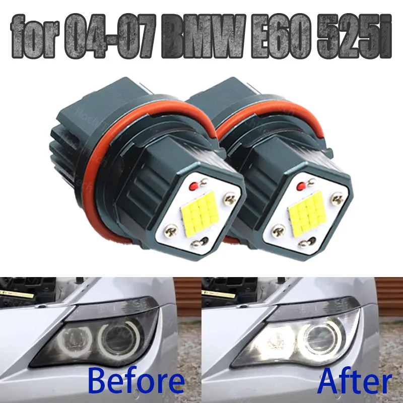 160W Top Quality White Color LED Angel Eye Halo for 04-07 BMW 5-series E60 525i 525xi 530i 530xi 545i 550i Lifetime Warranty
160W Top Quality White Color LED Angel Eye Halo for 04-07 BMW 5-series E60 525i 525xi 530i 530xi 545i 550i Lifetime Warranty