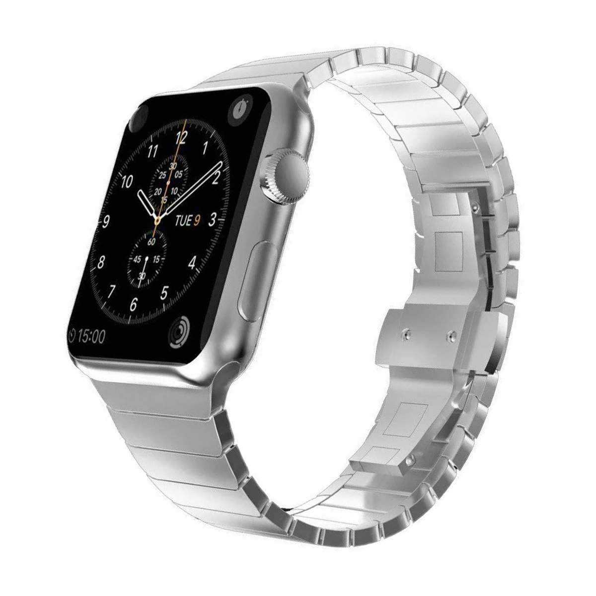 SOONHUA Watch Strap Replacement Metal Clasp Band Straps 38mm 42mm For Apple Watch Series 4/3/2/1
SOONHUA Watch Strap Replacement Metal Clasp Band Straps 38mm 42mm For Apple Watch Series 4/3/2/1