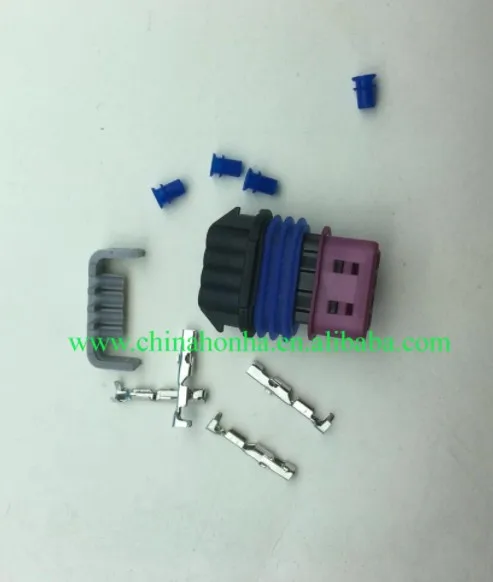 Free shipping for Delphi 4 Way Black GT 150 Sealed Female Connector Assembly, Max Current 15 amps 15410728 with wire or without
Free shipping for Delphi 4 Way Black GT 150 Sealed Female Connector Assembly, Max Current 15 amps 15410728 with wire or without