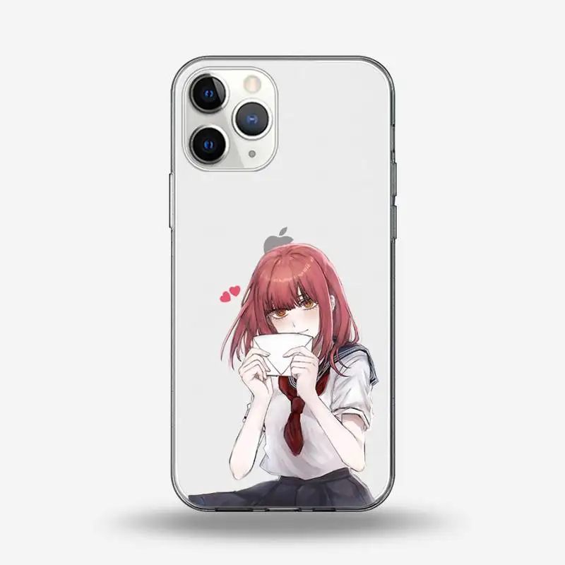 Characters Makima-san Chainsaw Man Phone Case Transparent for iPhone 6 7 8 11 12 s mini pro X XS XR MAX Plus
Characters Makima-san Chainsaw Man Phone Case Transparent for iPhone 6 7 8 11 12 s mini pro X XS XR MAX Plus