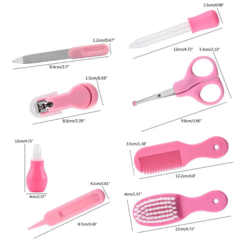 9pcs/Set Baby Care Set Infant Grooming Kit Newborn Combing Care Safety Cutter Nail Care Set Nursery Baby Healthcare Kit
9pcs/Set Baby Care Set Infant Grooming Kit Newborn Combing Care Safety Cutter Nail Care Set Nursery Baby Healthcare Kit