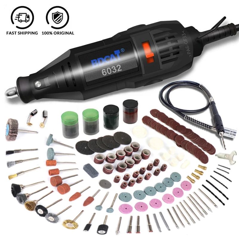 Electric Grinder Engraver Mini Drill Rotary Tool Kit Polishing Machine Engraving Pen with Dremel Power Tool Accessories Set
Electric Grinder Engraver Mini Drill Rotary Tool Kit Polishing Machine Engraving Pen with Dremel Power Tool Accessories Set