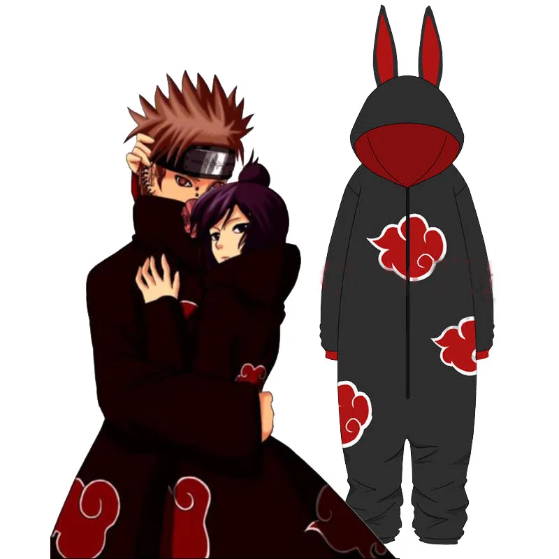 Костюм для косплея аниме Hokage Akatsuki одежда сна унисекс из японского зимняя