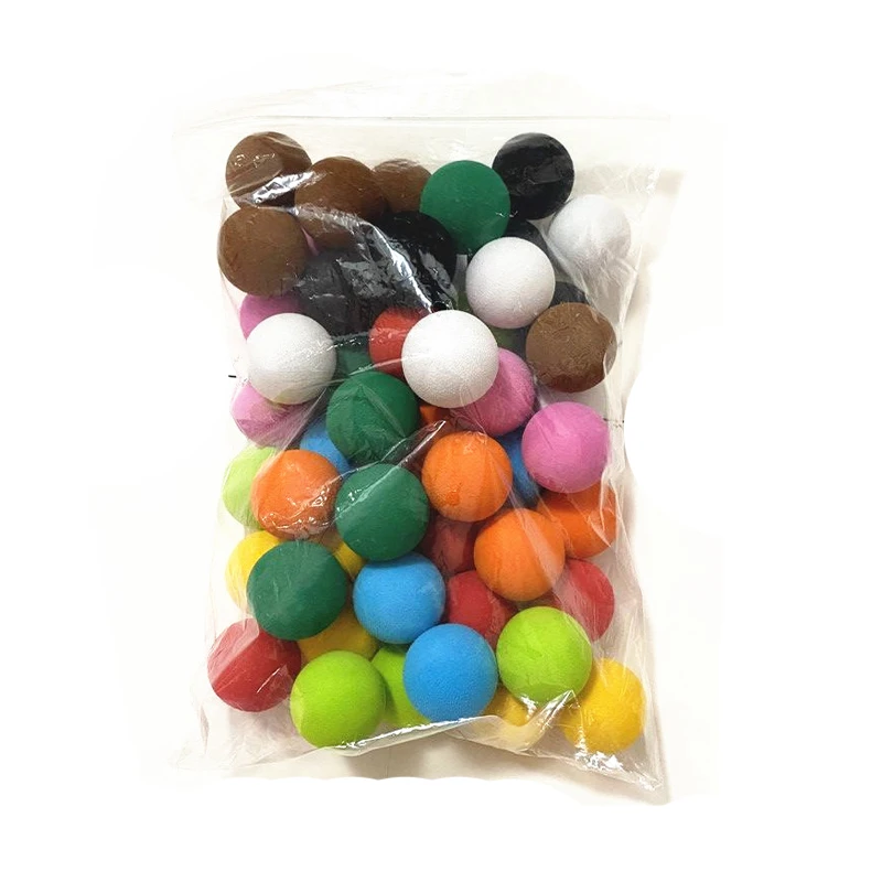 50pcs 30mm 10 Colors Golf Balls EVA Foam Soft Sponge Balls Golf/Tennis Training for Indoor Golf Practice Children Toy Ball
50pcs 30mm 10 Colors Golf Balls EVA Foam Soft Sponge Balls Golf/Tennis Training for Indoor Golf Practice Children Toy Ball