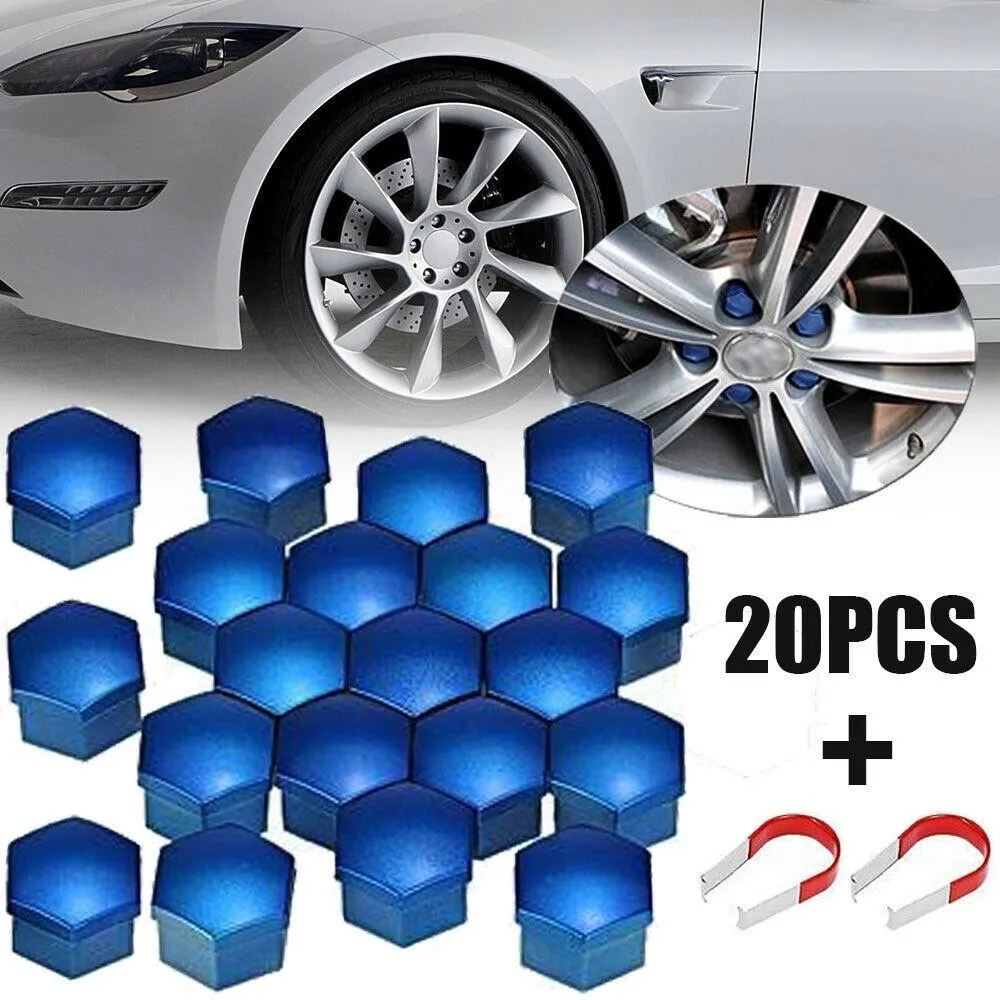17mm 20 Pieces Car Wheel Nut Cap Protection Covers Cap Anti-Rust Auto Hub Screw Cover Car Tyre Nut Bolt Exterior Decoration
17mm 20 Pieces Car Wheel Nut Cap Protection Covers Cap Anti-Rust Auto Hub Screw Cover Car Tyre Nut Bolt Exterior Decoration