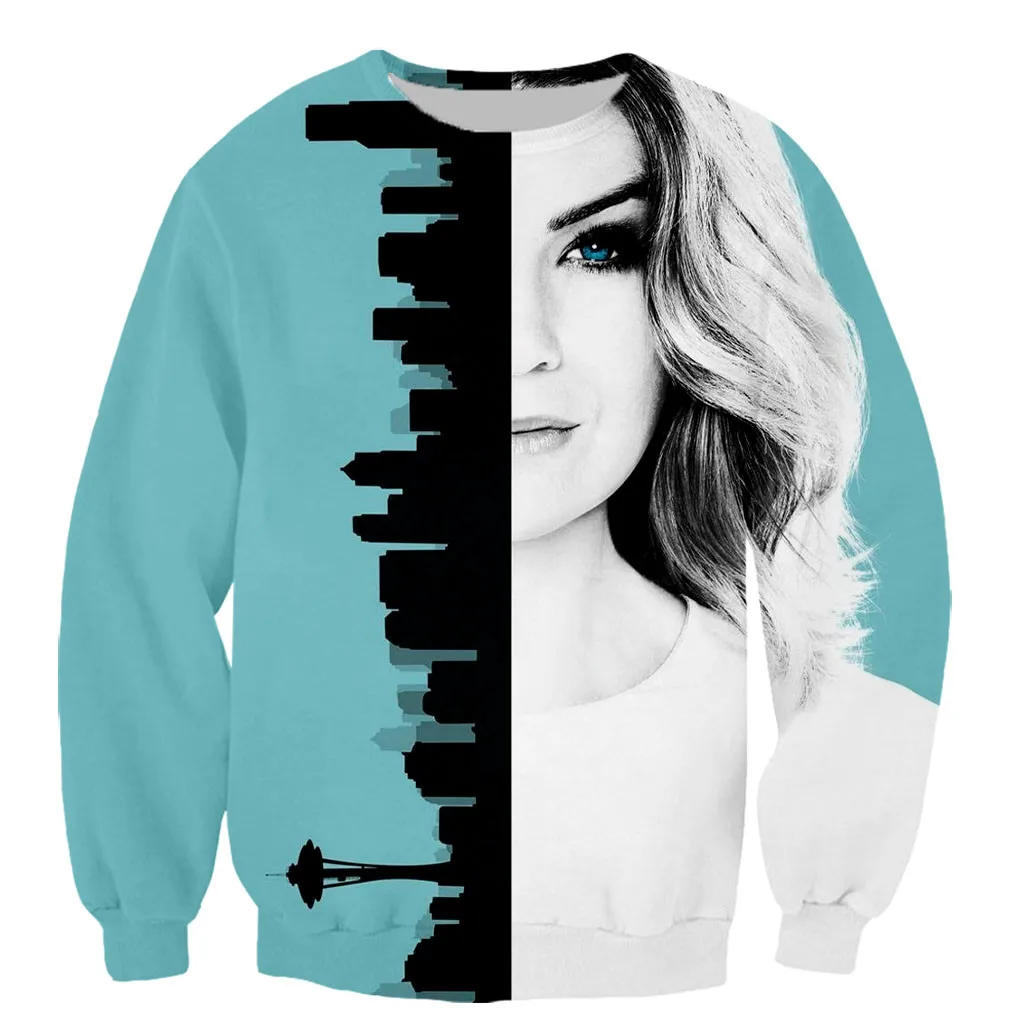 Greys anatomy Fashion Long Sleeves 3D Print Zipper/Hoodies/Sweatshirts/Jacket/Men/women dropshipping
Greys anatomy Fashion Long Sleeves 3D Print Zipper/Hoodies/Sweatshirts/Jacket/Men/women dropshipping