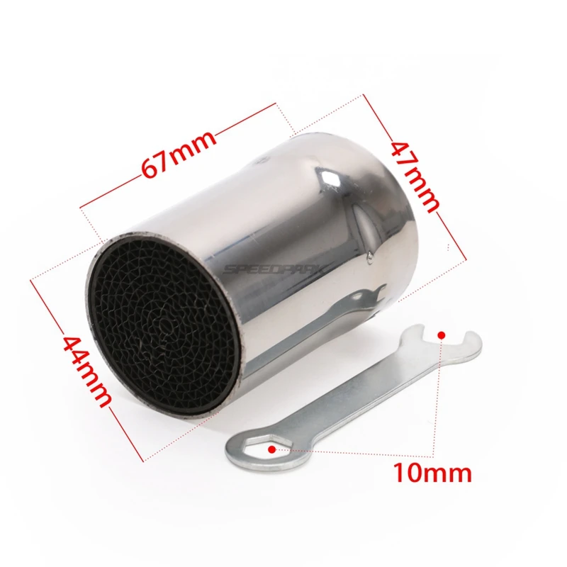 Motorcycle Universal Exhaust DB Killer 48MM Catalyst Silencer Muffler Motorcycle Exhaust Silencer For Honda Kawasaki Ducati
Motorcycle Universal Exhaust DB Killer 48MM Catalyst Silencer Muffler Motorcycle Exhaust Silencer For Honda Kawasaki Ducati