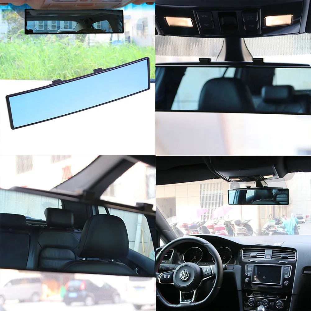 Universal Car Rear Mirror Wide Angle Blue Glass Anti-dazzling Safety Of Driving Rectangle Interior Rearview
Universal Car Rear Mirror Wide Angle Blue Glass Anti-dazzling Safety Of Driving Rectangle Interior Rearview
