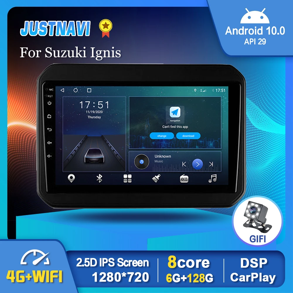 Автомобильный радиоприемник 6G 128G для Suzuki Lgnis 2016-2020 Авто Стерео 4G WIFI GPS Navi мультимедийный видеоплеер Авторадио головное устройство DSP без DVD
Автомобильный радиоприемник 6G 128G для Suzuki Lgnis 2016-2020 Авто Стерео 4G WIFI GPS Navi мультимедийный видеоплеер Авторадио головное устройство DSP без DVD