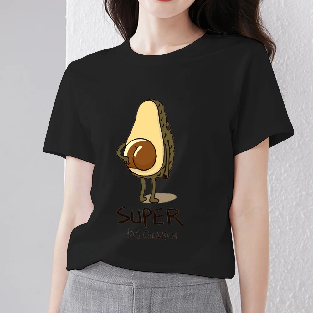 T-shirt Women's Classic Print T-shirt Cartoon Cute Avocado Butt Pattern Series Women Casual Slim Breathable Commuter O-neck Top
T-shirt Women's Classic Print T-shirt Cartoon Cute Avocado Butt Pattern Series Women Casual Slim Breathable Commuter O-neck Top