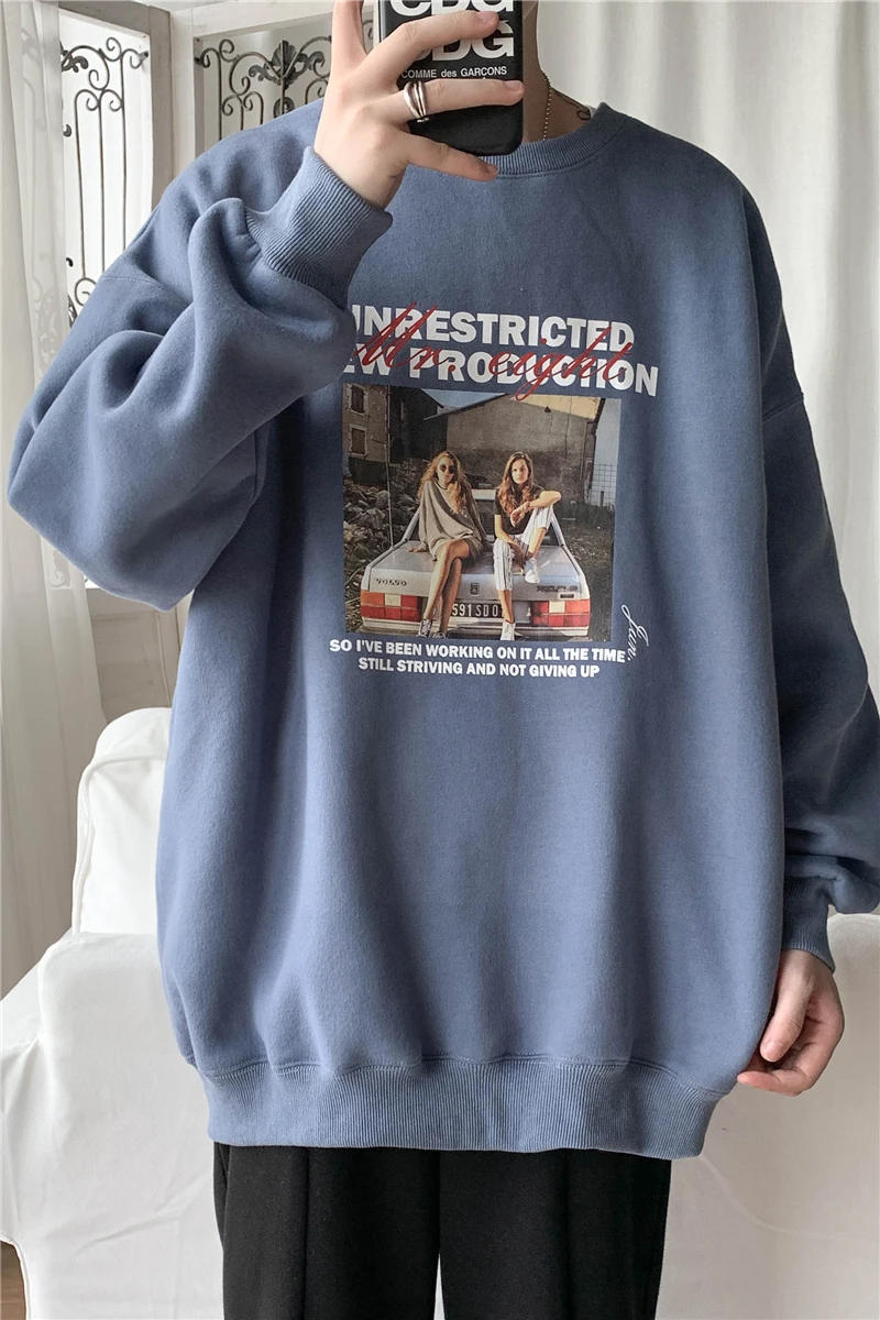 2020 New Autumn Crewneck Sweatshirt Men Hip Hop Streetwear Men Harajuku Man Hoodies Lounge Wear Fashions Print Hoodies
2020 New Autumn Crewneck Sweatshirt Men Hip Hop Streetwear Men Harajuku Man Hoodies Lounge Wear Fashions Print Hoodies