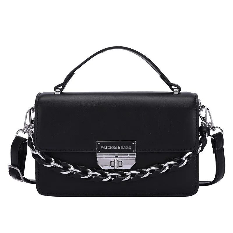 Spring and summer small bags fashion youth casual messenger lock shoulder chain portable female bag 2021 new small square bag
Spring and summer small bags fashion youth casual messenger lock shoulder chain portable female bag 2021 new small square bag