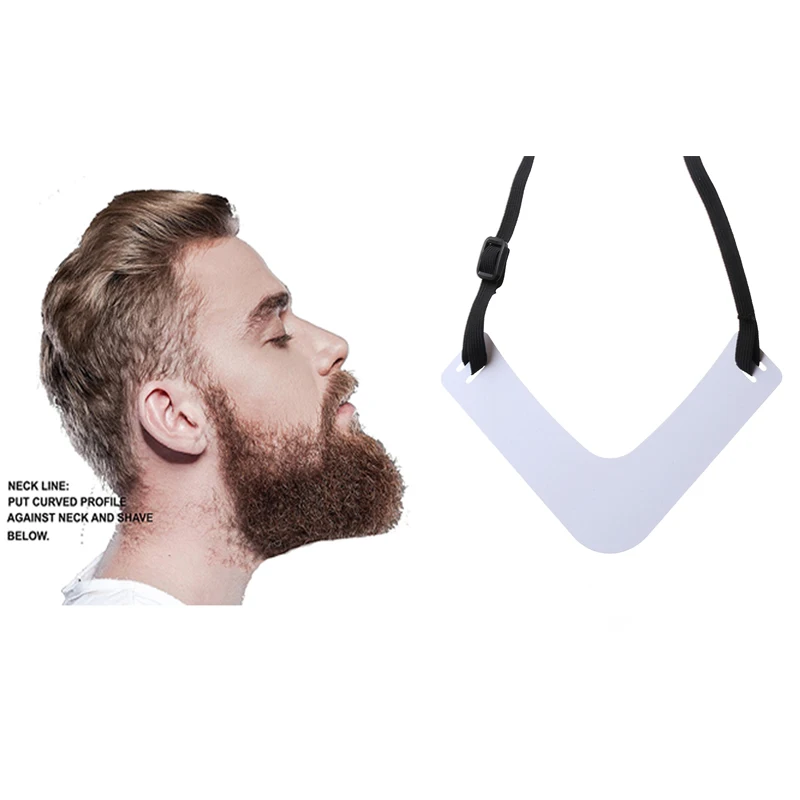 1PC New PVC Beard Shaper Neckline Guide Hands-free Neckline Beard Shaping Template Beard Trimmer Styling Tool Lineup Stencil Kit
1PC New PVC Beard Shaper Neckline Guide Hands-free Neckline Beard Shaping Template Beard Trimmer Styling Tool Lineup Stencil Kit