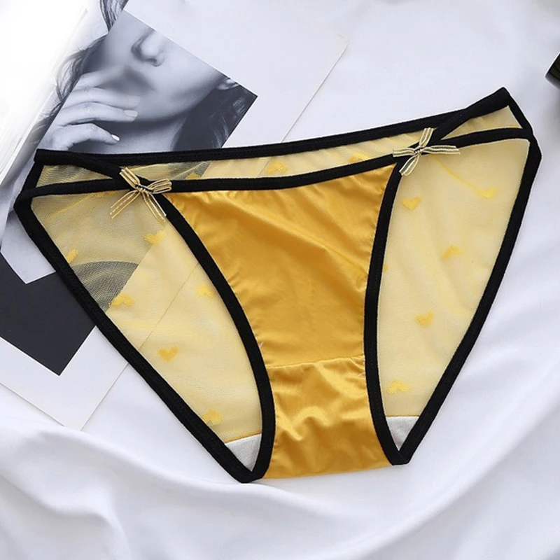 1pcs Women Sexy Panties Lace Underpants Low-waist Panties Mesh See Through Perspective Briefs Female Fashion Underwear Lingerie
1pcs Women Sexy Panties Lace Underpants Low-waist Panties Mesh See Through Perspective Briefs Female Fashion Underwear Lingerie