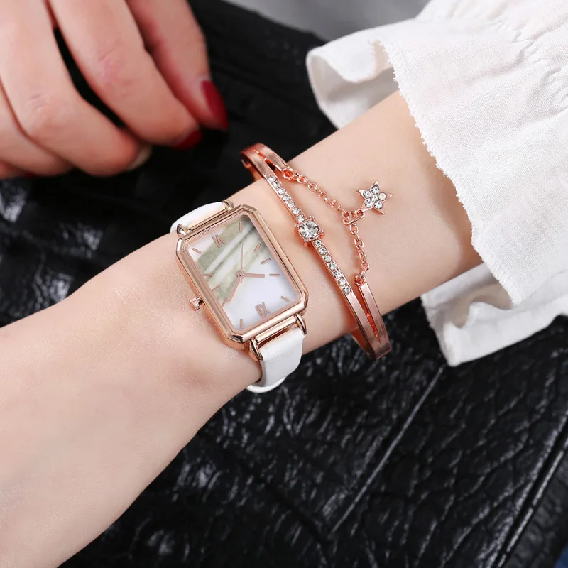 WFF Fashion trend simple watch Malachite student lady watch Star Bracelet luxury watch women quartz crystals women fashion watch
WFF Fashion trend simple watch Malachite student lady watch Star Bracelet luxury watch women quartz crystals women fashion watch