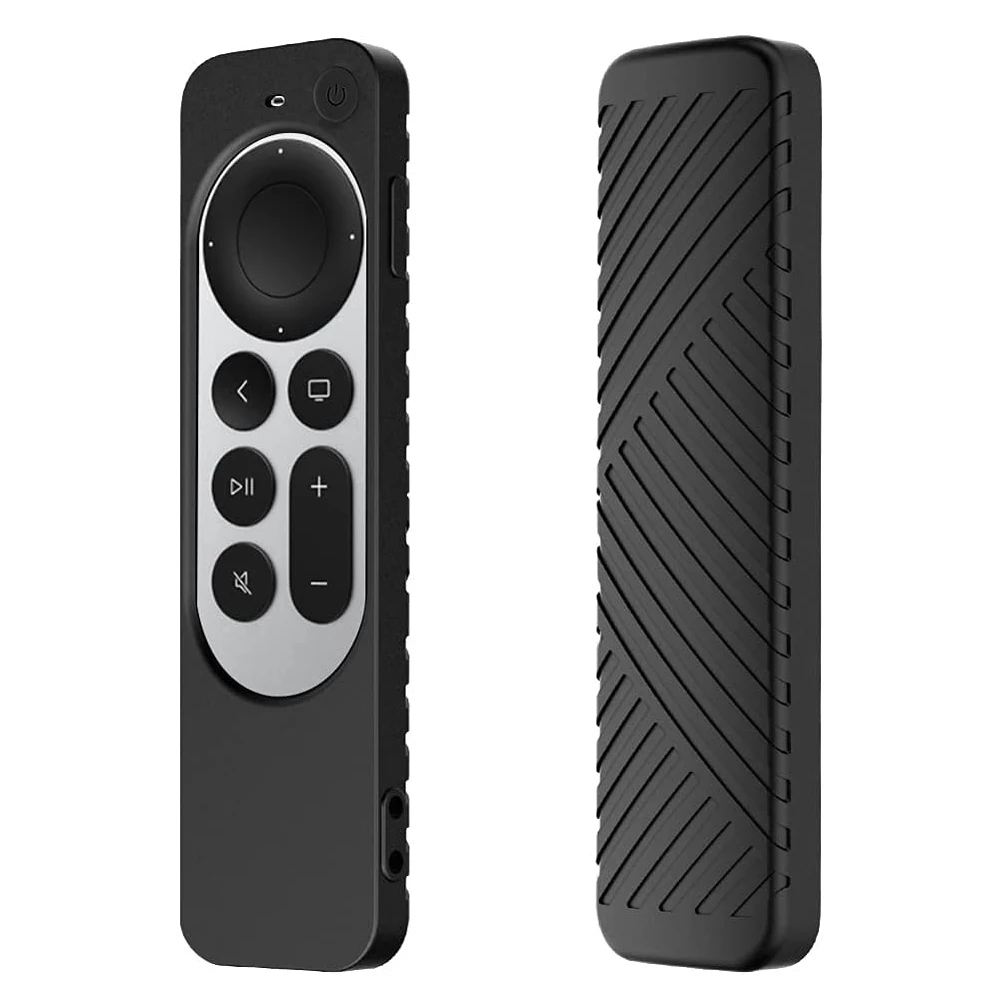Silicone Remote Skin for Apple TV Siri Remote Case Apple TV Siri Remote (2nd Gen) 2021 Protective Cover with Wrist Straps Cover 
Silicone Remote Skin for Apple TV Siri Remote Case Apple TV Siri Remote (2nd Gen) 2021 Protective Cover with Wrist Straps Cover
