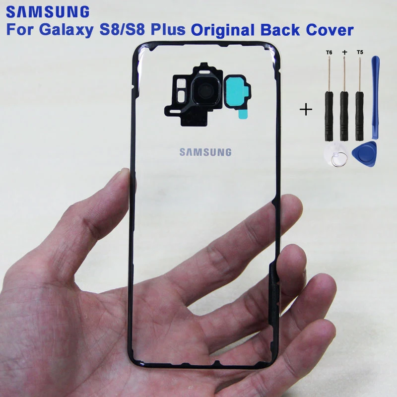 Оригинальная задняя крышка батарейного отсека SAMSUNG, Задняя стеклянная крышка для Samsung Galaxy S8 G9500 S8Plus, искусственное стекло, прозрачная задняя ...
Оригинальная задняя крышка батарейного отсека SAMSUNG, Задняя стеклянная крышка для Samsung Galaxy S8 G9500 S8Plus, искусственное стекло, прозрачная задняя ...