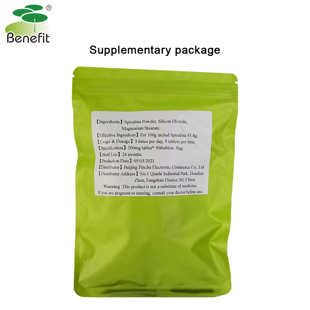 Organic Spirulina Tablet Anti-Fatigue Alga Health Immune Enhance-Immune Rich in Protein Multi Vitamins Pharmaceutical Grade
Organic Spirulina Tablet Anti-Fatigue Alga Health Immune Enhance-Immune Rich in Protein Multi Vitamins Pharmaceutical Grade