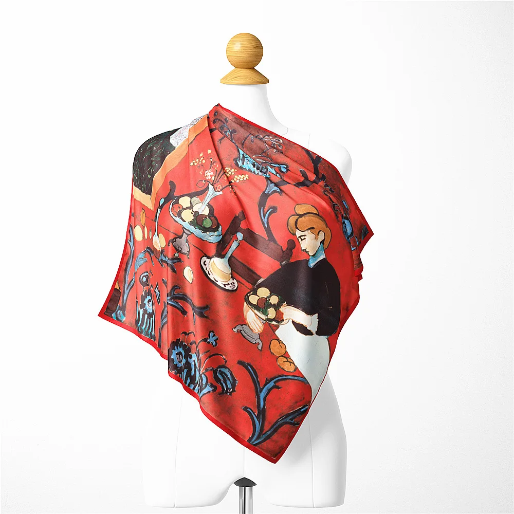 2022 Twill Scarf 53*53cm Silk Headband For Women Printed Red Scarves Female Square Wraps Small Scarves Lady Gift Present
2022 Twill Scarf 53*53cm Silk Headband For Women Printed Red Scarves Female Square Wraps Small Scarves Lady Gift Present