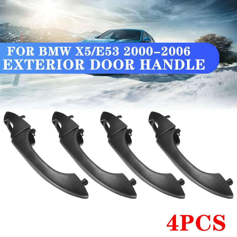 LHD Outside Exterior Car Door Handles Front / Rear Left / Right For BMW X5/E53 2000-2006 51218243617 51218257737 51218243618
LHD Outside Exterior Car Door Handles Front / Rear Left / Right For BMW X5/E53 2000-2006 51218243617 51218257737 51218243618