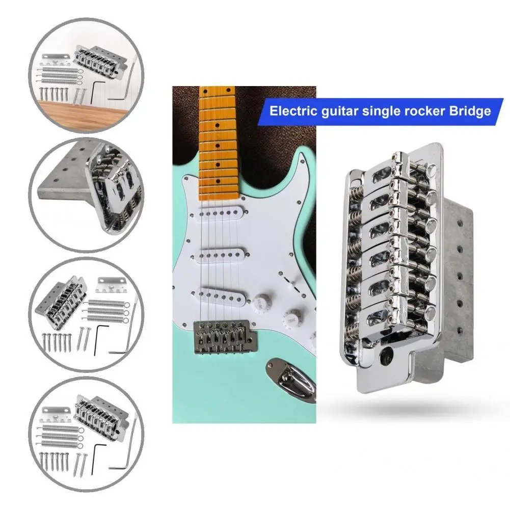 С винтами, мост для гитары Tremolo, прочный, высокая стабильность, тонкий мост для качающейся электрогитары, набор Tremolo
С винтами, мост для гитары Tremolo, прочный, высокая стабильность, тонкий мост для качающейся электрогитары, набор Tremolo