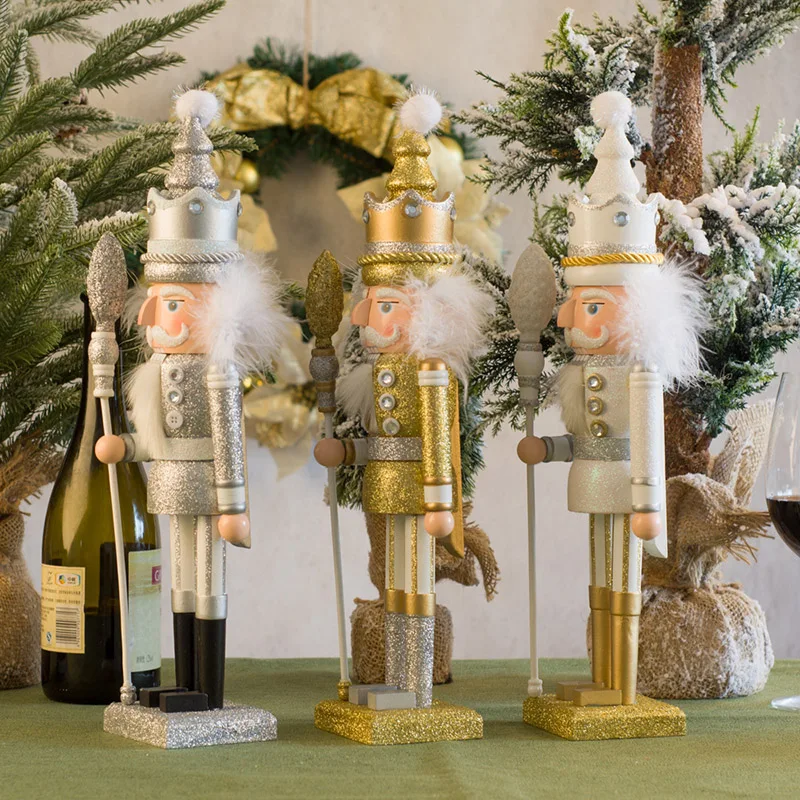 King Nutcracker Collectible Wooden Puppet Nutcracker Christmas Home Decoration European Style Household Accessories BJSt
King Nutcracker Collectible Wooden Puppet Nutcracker Christmas Home Decoration European Style Household Accessories BJSt