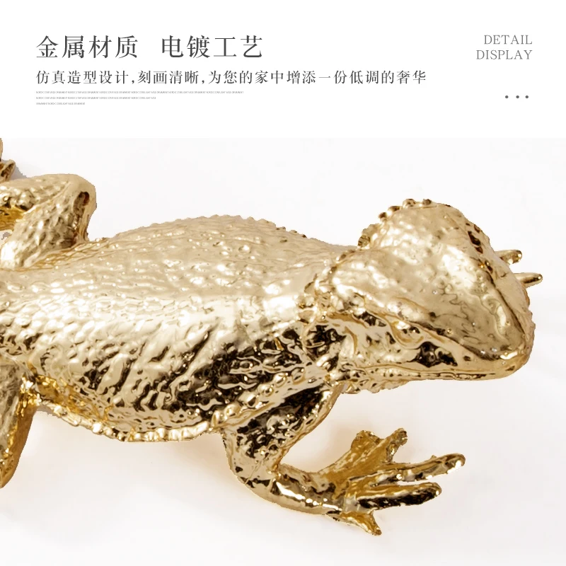 Rzone Modern Minimalist Brass Lizard Small Decorations Chameleon Light Luxury Study Model Room Crafts TZ
Rzone Modern Minimalist Brass Lizard Small Decorations Chameleon Light Luxury Study Model Room Crafts TZ