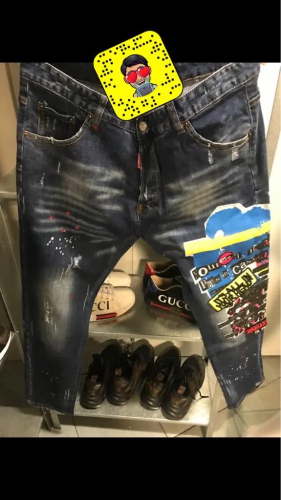 European Italy blue men dsq brand jeans pants Men slim jeans patchwork Moto & Biker jeans pants blue hole skinny jeans for men
European Italy blue men dsq brand jeans pants Men slim jeans patchwork Moto & Biker jeans pants blue hole skinny jeans for men